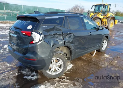 2018 GMC Terrain Sle из США, поврежденный, VIN 3GKALMEV4JL348528